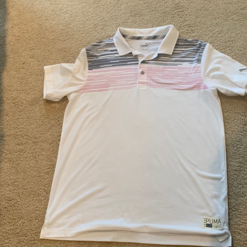 COPY - Puma mens golf polo. Medium